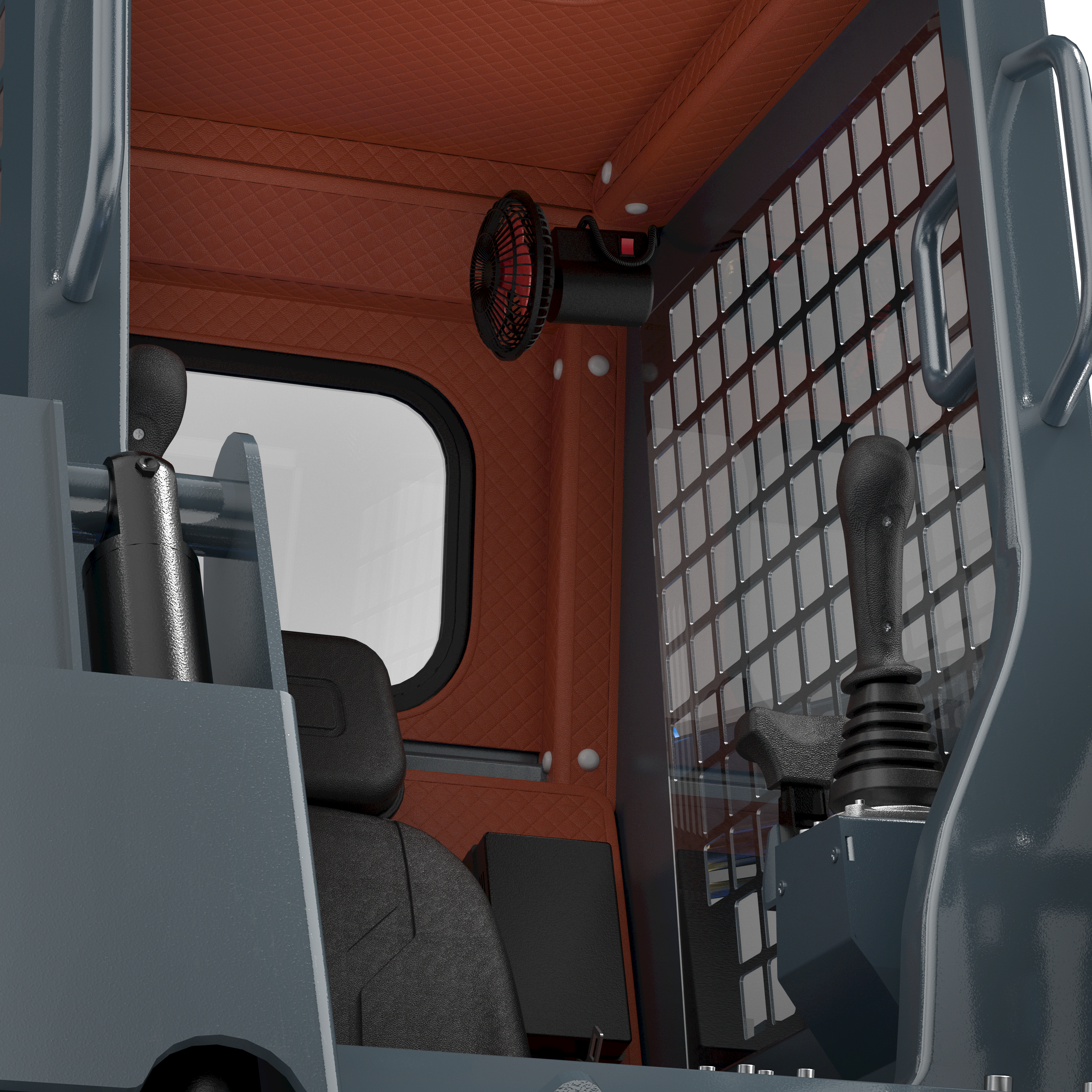 RS07 Comfortable cockpit