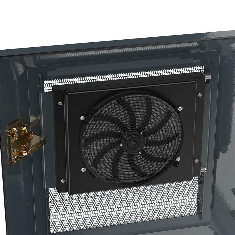 Двухрядный вентилятор