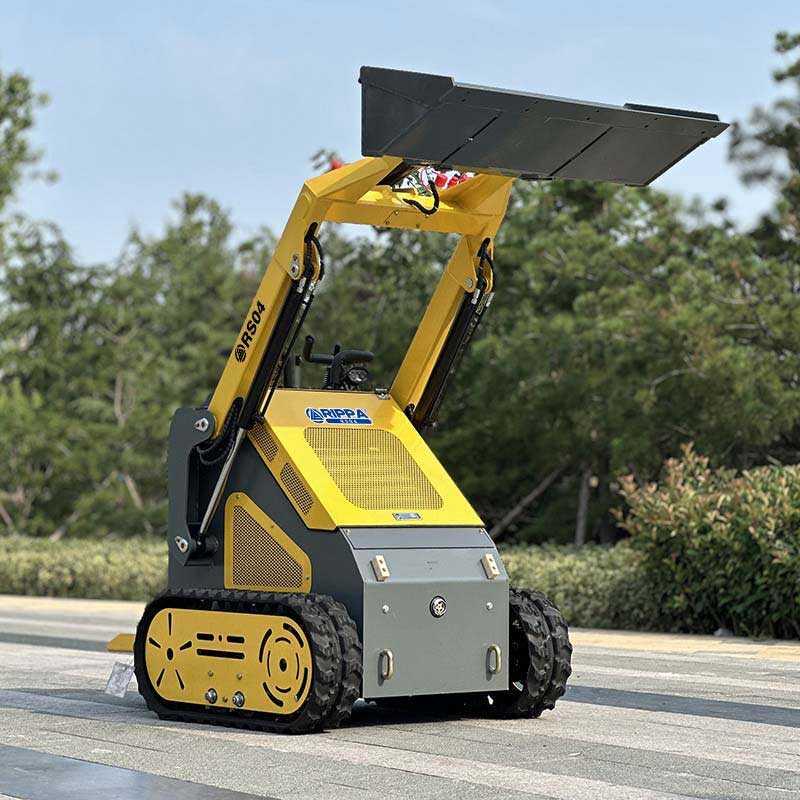 Efficient and versatile, stable and durable – RIPPA RS04 skid loader