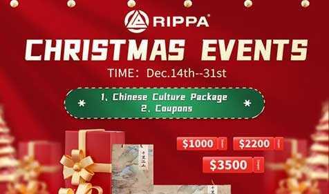 ? Celebrate Christmas with RIPPA Machinery: Epic Deals & Free Gifts Await! ?