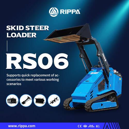 Rippa RS06 skid loader – Kubota power and efficient choice for multiple scenarios