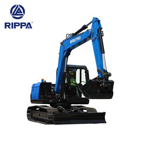 RIPPA R82-9 PRO crawler excavator - 8-ton multifunctional and efficient engineering tool