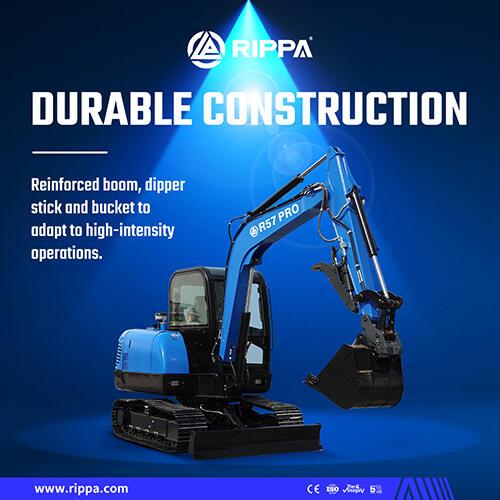 RIPPA R57 excavator – the high-strength choice for construction machinery