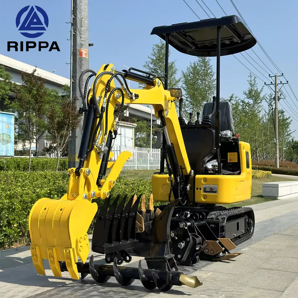 RIPPA Mini Excavator Comparison: R319 vs R322L vs R330 vs R350