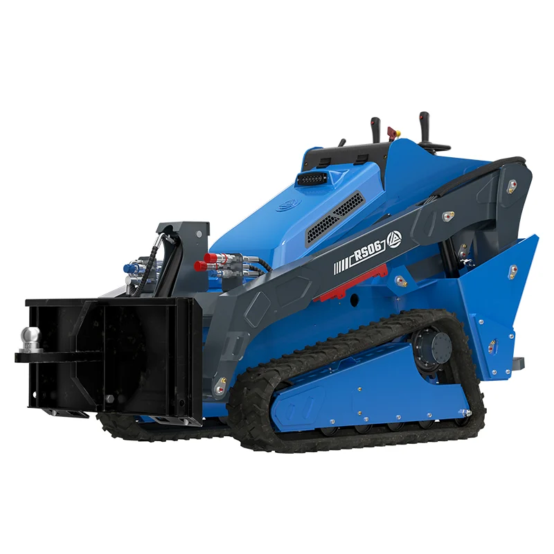 Unlock Ultimate Versatility: RS06 Мини-погрузчик Loader with Heavy-Duty Tow Hitch Attachment