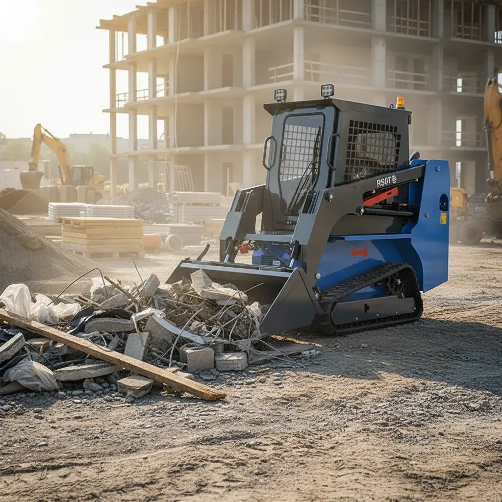 Мини-погрузчик Loaders vs. Compact Track Loaders: Which One Is Right for You?