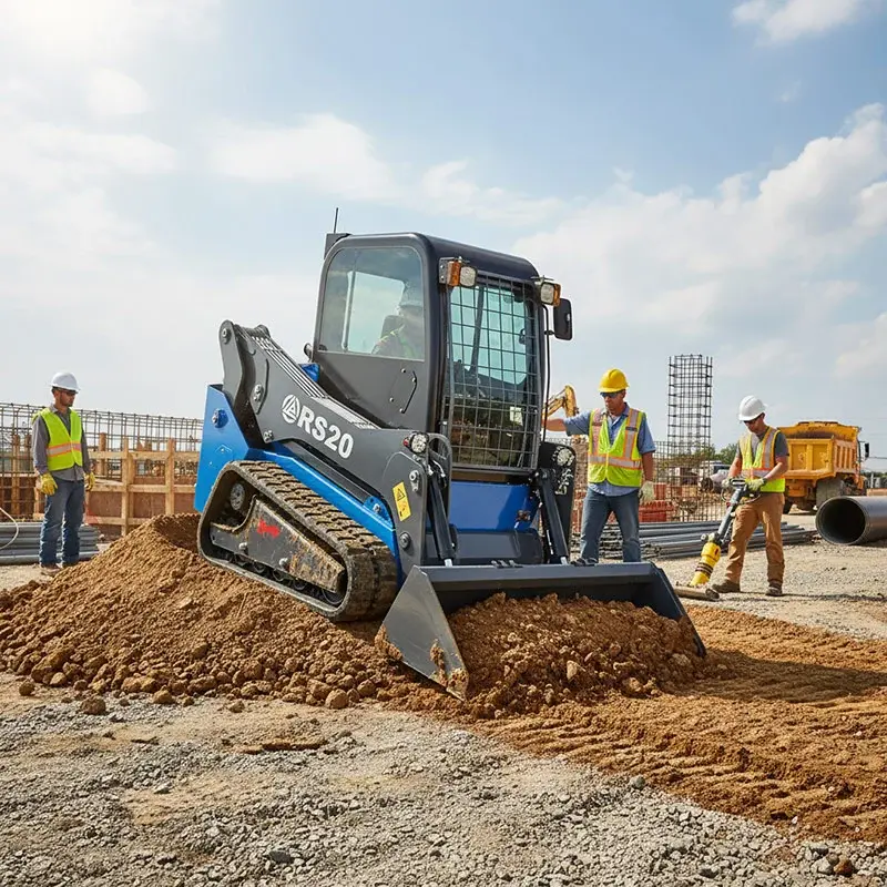 Мини-погрузчик Loader vs Track Loader — How to Choose the Right Machine for Your Project