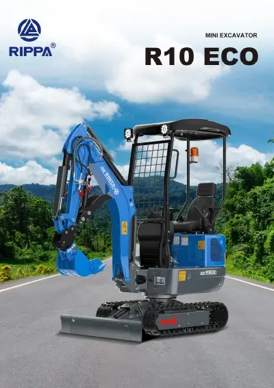 rippa r10 mini excavator