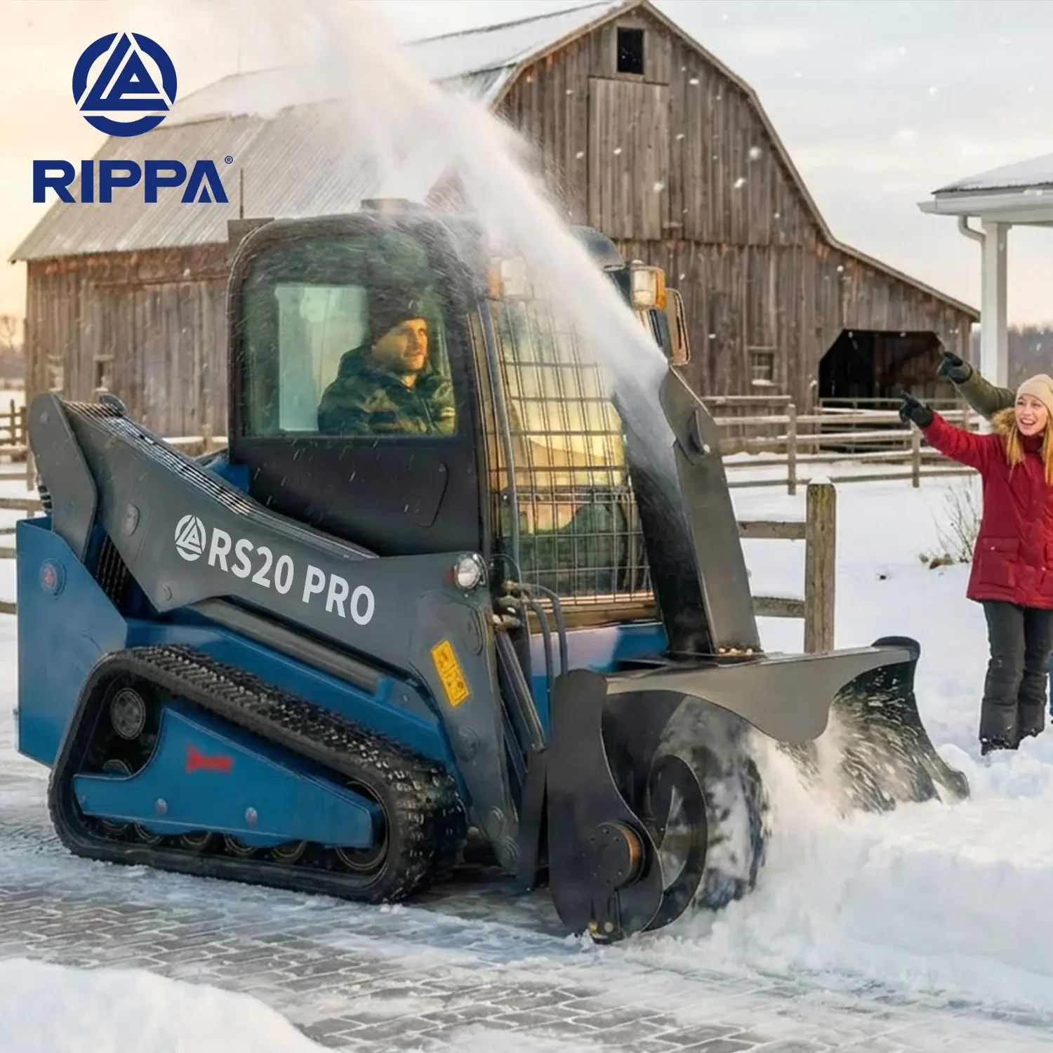 How Contractors Can Profit During Winter Downtime: Use the RS20 to Build a High-Margin Snow-Removal Side Business