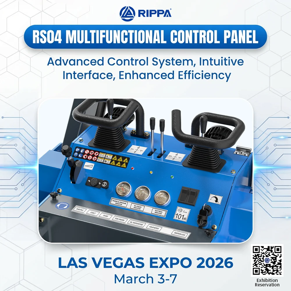 RIPPA at LAS VEGAS EXPO 2026: Hydraulic Innovation and Operator Comfort at Booth D1130