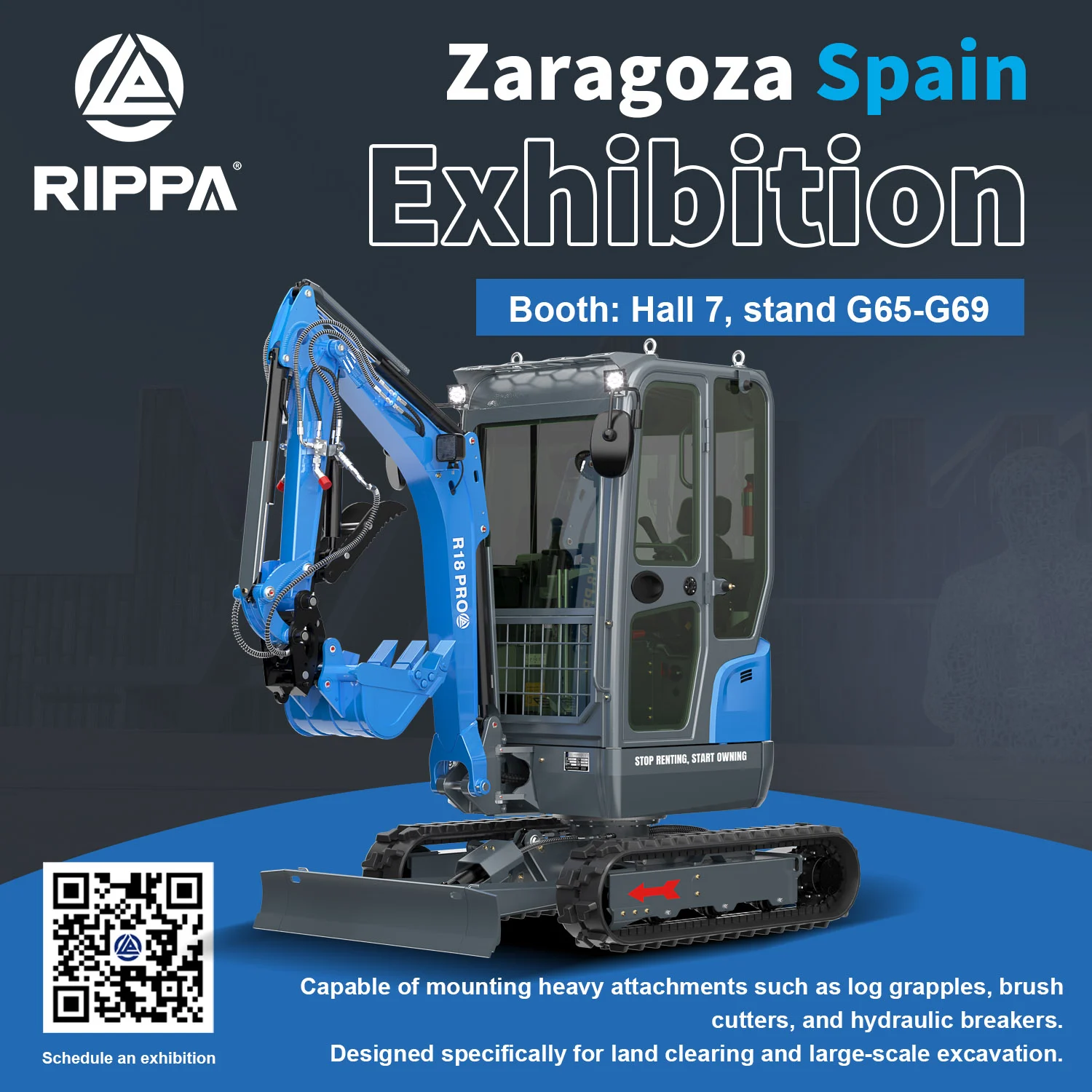 Step Into the Future of Excavation – RIPPA at Zaragoza 2026