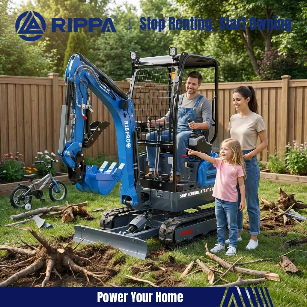 Big Dreams, Small Machine: How Homeowners Use Mini Excavators for Pools, Foundations, and Major Projects