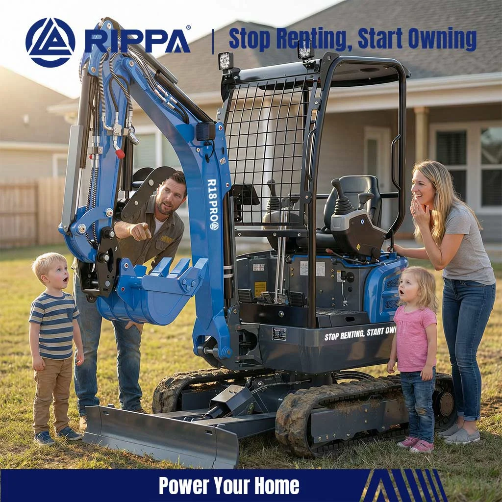 Complete RIPPA Mini Excavator Maintenance Guide: 15-Year Reliability Starts Here
