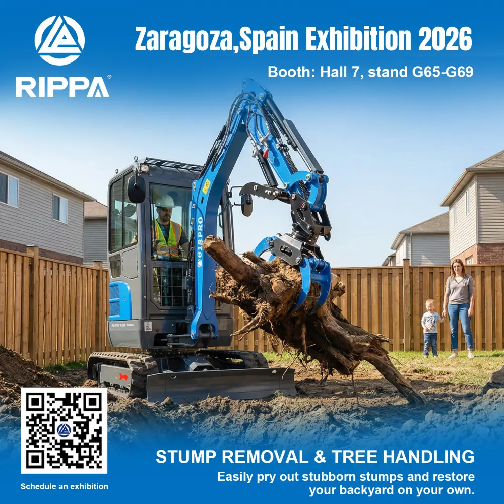 Built for the City – RIPPA Compact Excavators at Zaragoza 2026
